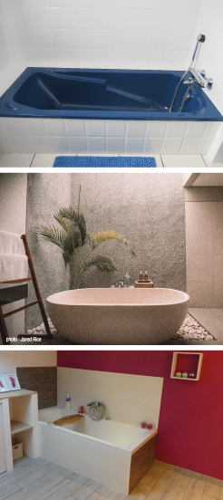 Peinture baignoire
